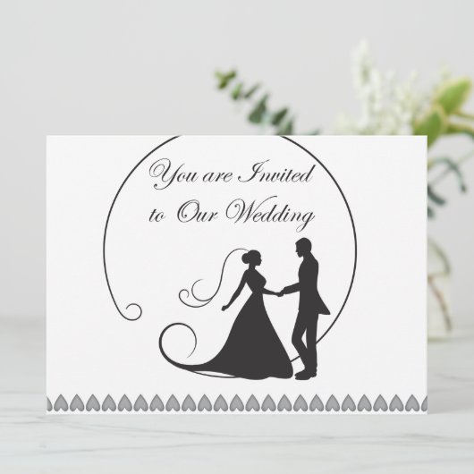 5.5 x 6.5招待状 招待状 (スタンド正面)