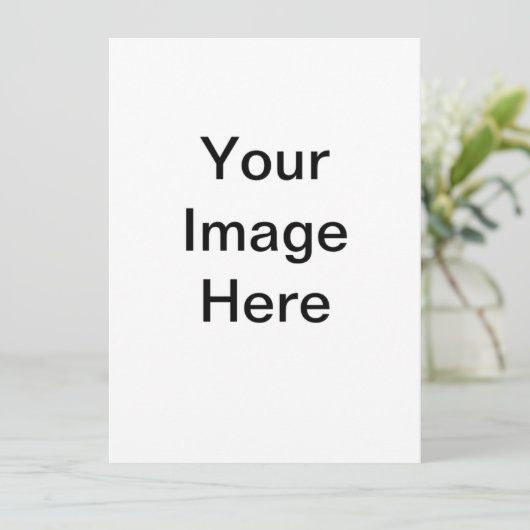 5.5 x 6.5招待状 招待状 (スタンド正面)