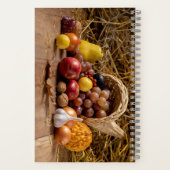 5.5" x 8.5" スパイラル ノートブック (裏面)