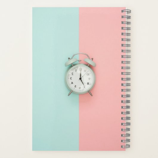 5.5" x 8.5" スパイラル ノートブック (裏面)