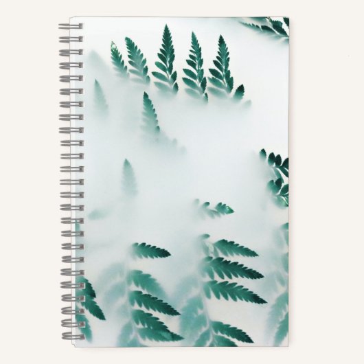 5.5" x 8.5" スパイラル ノートブック (正面)