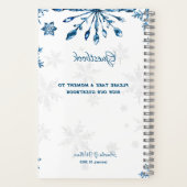 5.5" x 8.5" スパイラル ノートブック (裏面)