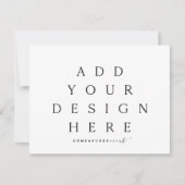 5.5x4インチカード 招待状 (正面)