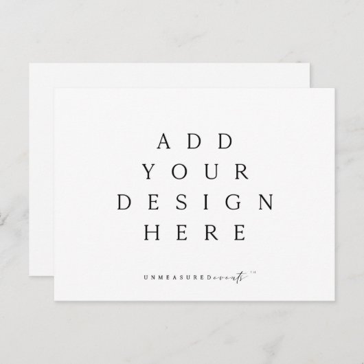 5.5x4.25インチ横向きはがき印刷 ポストカード (正面/裏面)