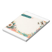 5.5x6 メモ帳 "Bloom In Spite Of" (回転)