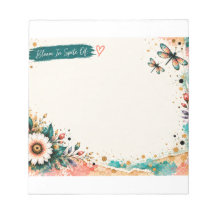 5.5x6 メモ帳 "Bloom In Spite Of"