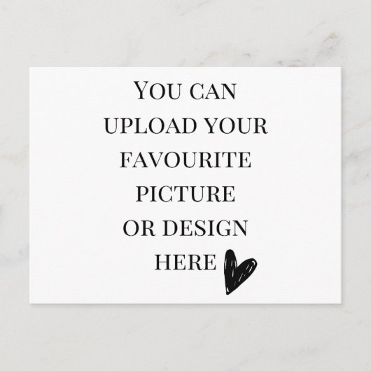 5.6インチx 4.25インチ葉書のカスタマイズ – 横置き ポストカード (正面)