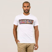 5 6 7つは天国のTシャツにあなたの腕を上げます Tシャツ (正面フル)