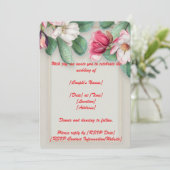 5" * 7"丸め結婚式招待状カード 招待状 (スタンド正面)