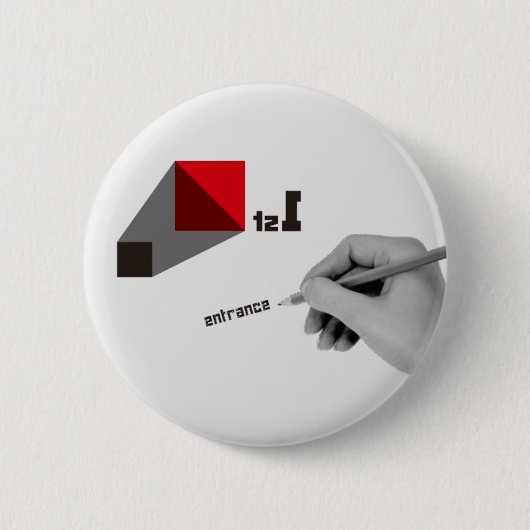 5.7cm Can batch [Russian Avant-gardee] 缶バッジ (正面)