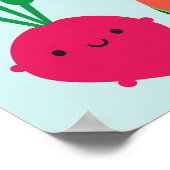 5 A日フルーツ&野菜 ポスター (角)