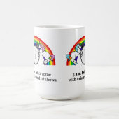 5 AMはユニコーンを必要とします コーヒーマグカップ (中央)