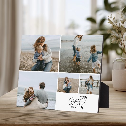 5 Best Stepmom Ever Custom Photo Collage  フォトプラーク