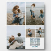 5 Boy Mama Custom Photo Collage フォトプラーク (正面)