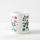 5 Color Anna 1 コーヒーマグカップ (中央)