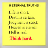 5 ETERNAL TRUTHS ポスター (正面)