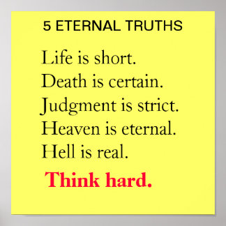 5 ETERNAL TRUTHS ポスター
