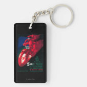 5 Gran Premio Internat'lのオートバイポスター キーホルダー (裏面)