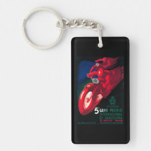 5 Gran Premio Internat'lのオートバイポスター キーホルダー