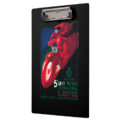 5 Gran Premio Internat'lのオートバイポスター クリップボード (左)