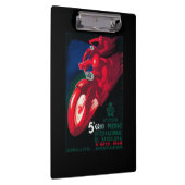 5 Gran Premio Internat'lのオートバイポスター クリップボード (右)