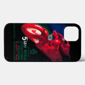 5 Gran Premio Internat'lのオートバイポスター Case-Mate iPhoneケース (裏面 (横))