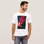 5 Gran Premio Internat'lのオートバイポスター Tシャツ (正面フル)