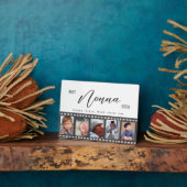 5 Grandchildren Reel Photo Collage |Gift for Nonna フォトプラーク (側面)