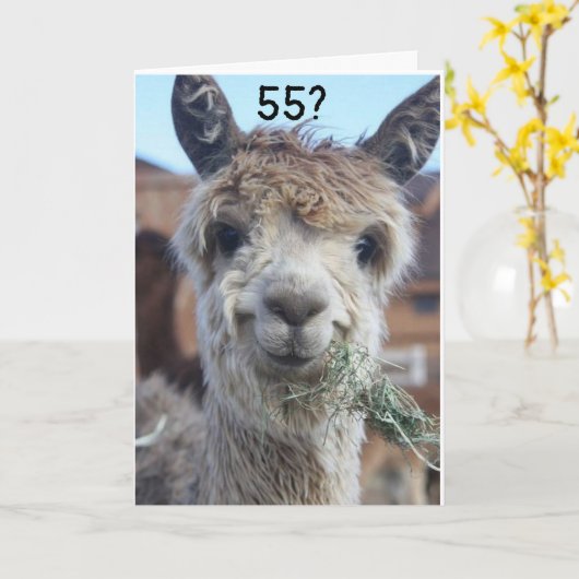 **5** LAMAカードとは言え信じないのです カード (黄色い花)