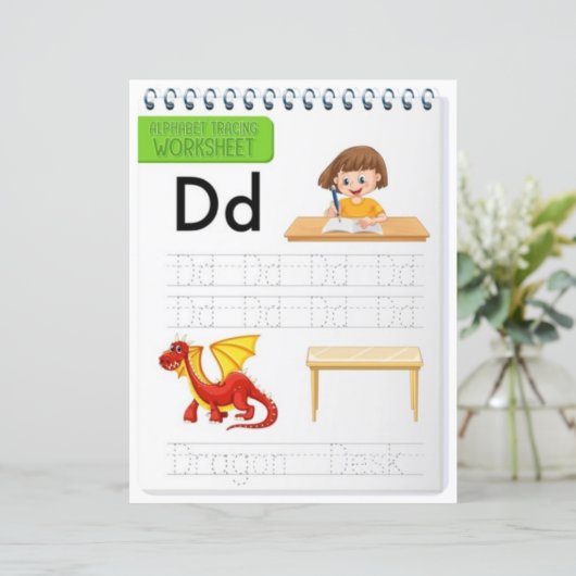 5 Learn To Spell Letter D Teacher Home Schooling (スタンド正面)