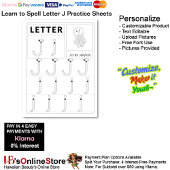5 Learn To Spell Letter J Teacher Home Schooling