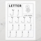 5 Learn To Spell Letter J Teacher Home Schooling (正面)
