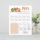 5 Learn To Spell Letter N Teacher Home Schooling (スタンド正面)