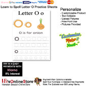 5 Learn To Spell Letter O Teacher Home Schooling