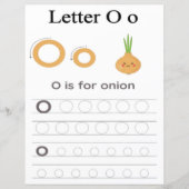 5 Learn To Spell Letter O Teacher Home Schooling (正面)