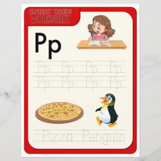 5 Learn To Spell Letter P Teacher Home Schooling (正面)