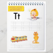 5 Learn To Spell Letter T Teacher Home Schooling (正面)