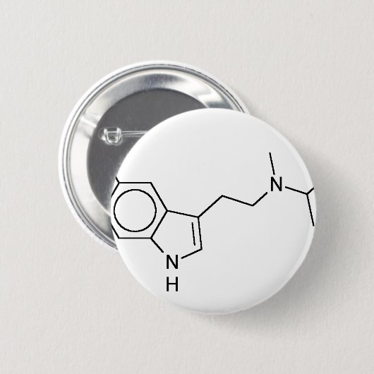 5-MeO-MiPT 缶バッジ (正面&裏面)