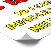 5 Mile Dogポスタおもしろいー ポスター (角)