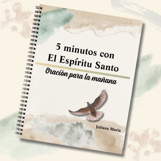 「5 minutos con el Espiritu Santo」祈りの言葉・ジャーナル ノートブック