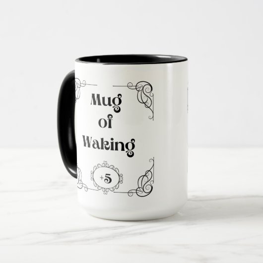 +5 Mug of Waking マグカップ (正面左)