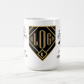 5 Ouefsガストンまたは紳士ダースつのFFのロゴの変形させるマグ モーフィングマグカップ (中央)