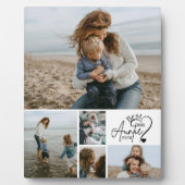 5 Personalized Best Aunt Photo Collage フォトプラーク (正面)