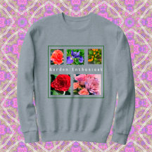 5-Photo私の花のお気に入りのテンプレートSweatshirt