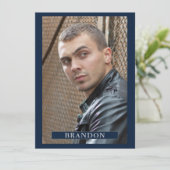 5 Photo Actor Model Pro 5.5x7.5テンプレート 招待状 (スタンド正面)