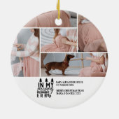 5 Photo In My Merry Pregnant Era Christmas セラミックオーナメント (裏面)