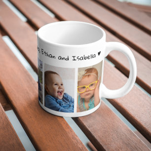 5 Photo Love You Grandpa Happy Father's Day 2023 コーヒーマグカップ