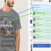 5-photo My Dogお気に入りのがTシャツを作成 Tシャツ