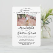 5 Photo Virtualの結婚Livestream Long Distance 招待状 (スタンド正面)