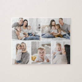 5 Photos Gallery Collage Personalized Puzzle ジグソーパズル